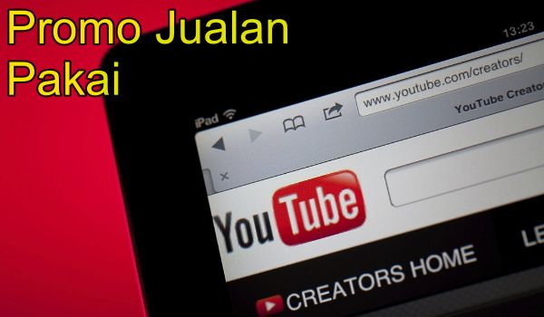 Promo Jualan pakai Youtube