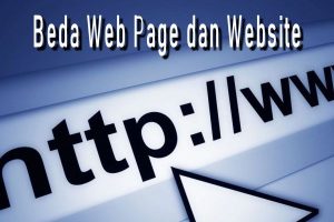 Beda Web page dan website